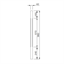 where 42mm Maple Chamfered Timber Baluster B2-42