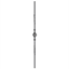 how 12mm Square Twist Cage Level Baluster - M5L12