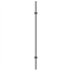 where 12mm Square Double Knuckle Rake Baluster - M7R12H