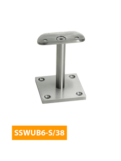 purchase 80mm-Top-Mounted-Handrail-Bracket-with-Curved-38mm-Top-for-Dwarf-Rail-SSWUB6-S-38