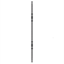 who 12mm Square Extra Long Hammer Forged Double Knuckle Level Baluster - M33EL13