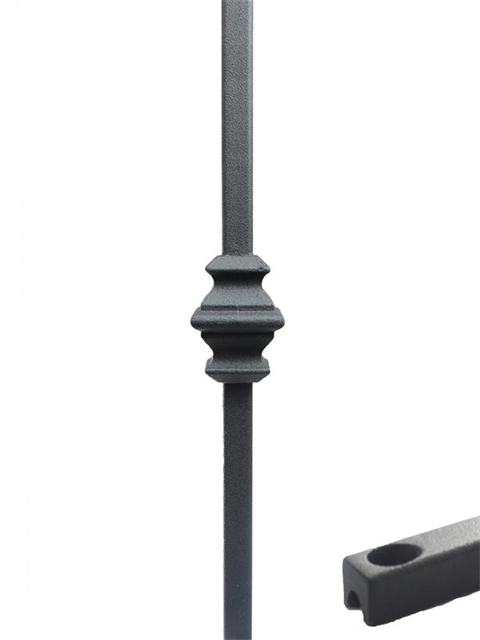 how 12mm Square Single Knuckle Extra Long Baluster - M34EL12
