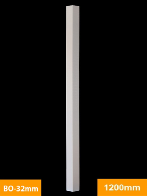 how 32mm Radiata Pine Primed Extra Long Timber Baluster - BO-32 ( 1200 mm )