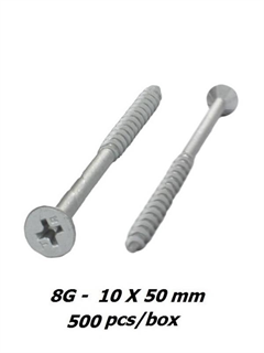 order 8g x 50mm Treated Pine Phillips Drive Screws - 500pcs