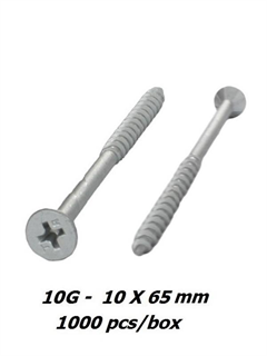 buy 8g x 65mm Treated Pine Phillips Drive Screws - 1000pcs