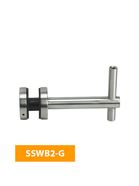 what 84mm Handrail Bracket for Glass - No Top - SSWB2-G (Satin Finish)
