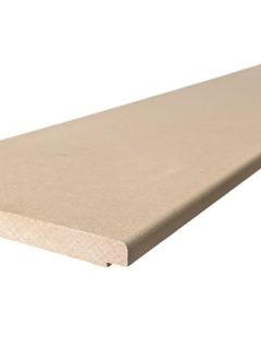 buy MDF Tread - 290X25X1200 mm - No Overhang