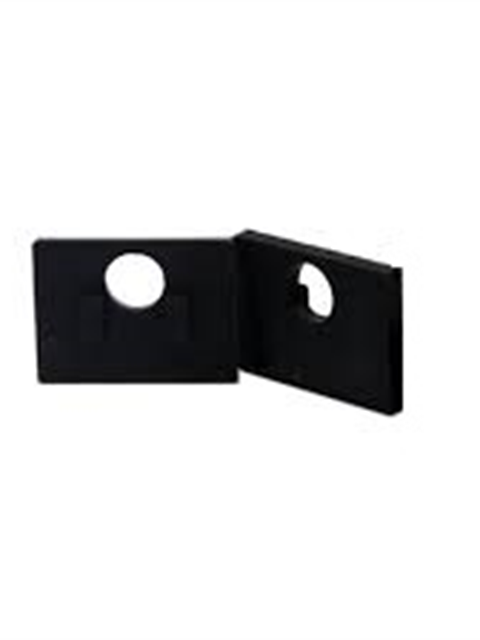 who Square Glass Clamp - Gasket for 12 mm Glass 