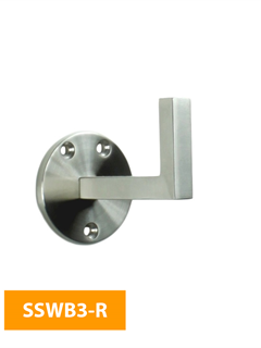 purchase Wall-Mounted-80mm-Round-Handrail-Bracket-No-Top-SSWB3-R