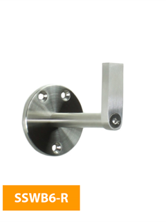 purchase Wall-Mounted-80mm-Round-Handrail-Bracket-No-Top-SSWB6-R