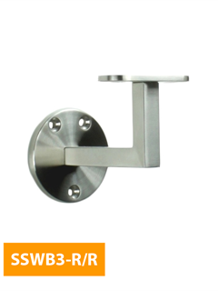 order Wall-Mounted-80mm-Round-Handrail-Bracket-with-Flat-Round-Top-SSWB3-R-R