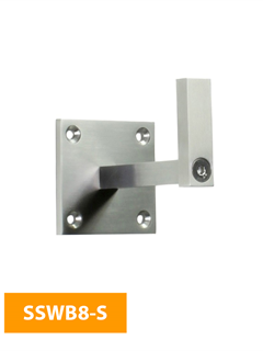order Wall-Mounted-80mm-Square-Handrail-Bracket-No-Top-SSWB8-S