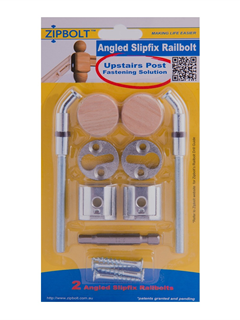 buy Zipbolt, Angled Slipfix Railbolt - 13.960 (Blister Pack) 