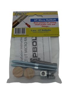 obtain Zipbolt, Micro Railbolt 16.610 - Hanger Pack (2pcs)