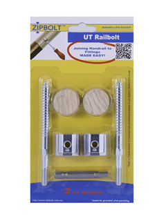 order Zipbolt, UT Railbolt (Blister Pack) - 13.610